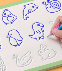 Sihirli Yazı Kalem + Kalem İçi Yedeği 10 Adet + 1 Adet Kalem Tutacağı - Sihirli Defter Kitap Setinde Kullanılan Kalem seti - Görsel 6