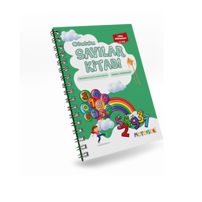 Sayıları Öğreten Oluklu (Kabartmalı) Kitabı | Sihirli Yazı Defterleri | Çocuk Aktive Eğitici Kitap - Görsel 3