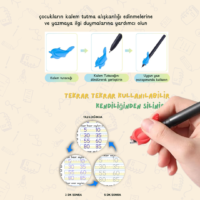 Arapça | 3’lü Kitap Seti | Harfleri | Sayıları ve Çizmeyi Öğreten Oluklu (Kabartmalı) | Sihirli Yazı Defterleri | Oluklu Kitap - Görsel 3